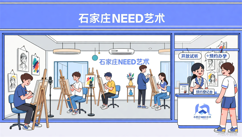 石家庄NEED艺术试听课开放预约：不满意无条件退定金