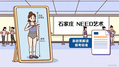 身高165也能走艺考？石家庄NEED艺术解读航服专业新政策